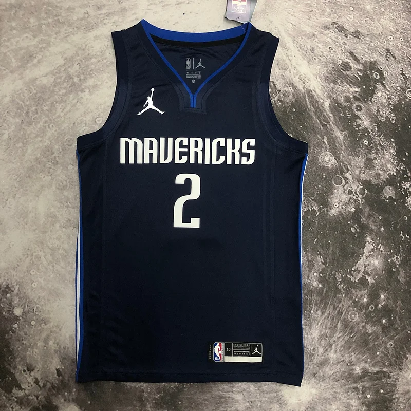 2021 Season NBA Dallas Mavericks basketball jersey trapeze limited #2 IRVING