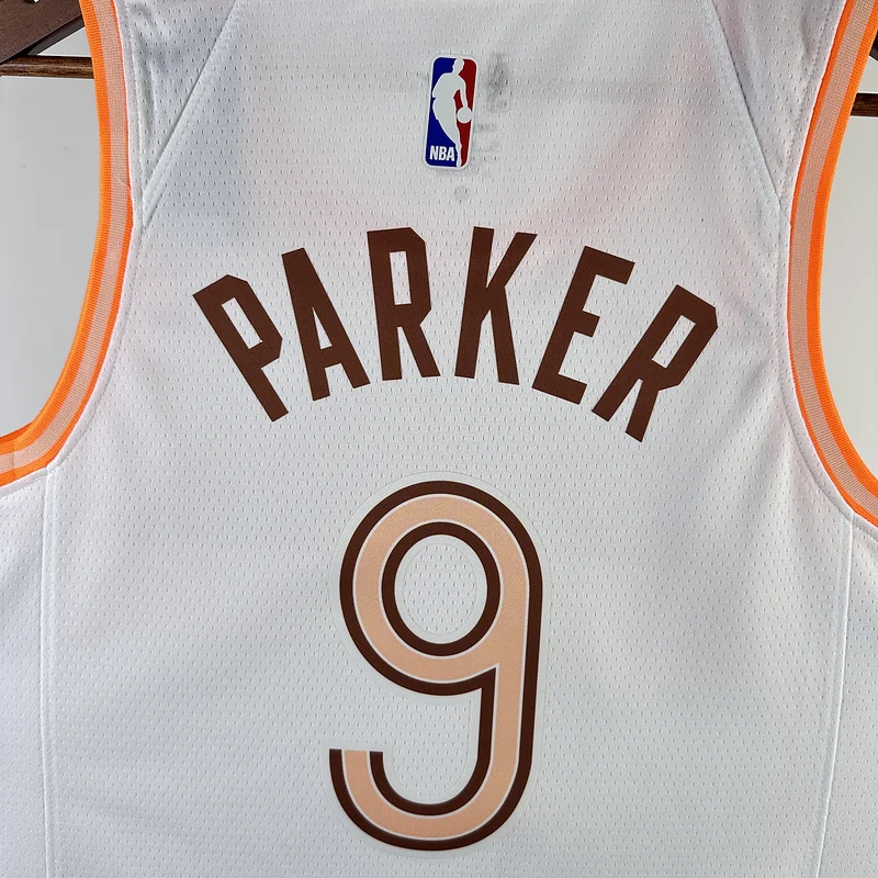 2024 San Antonio Spurs Basketball Jersey city version #9 PARKER