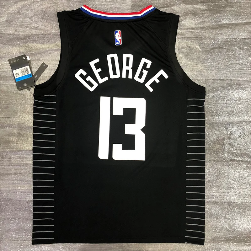 2021 Season NBA Los Angeles Clippers Basketball jersey Jordan  theme  limited  city version  #13   GEORGE