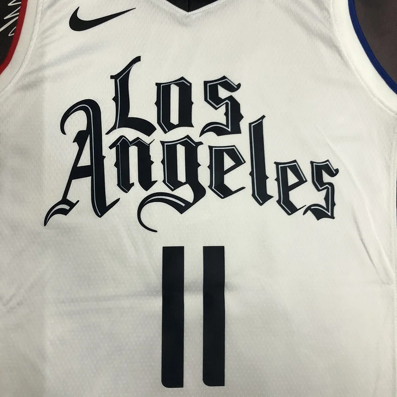 NBA Los Angeles Clippers Basketball jersey   Latin  White   #11   WALL