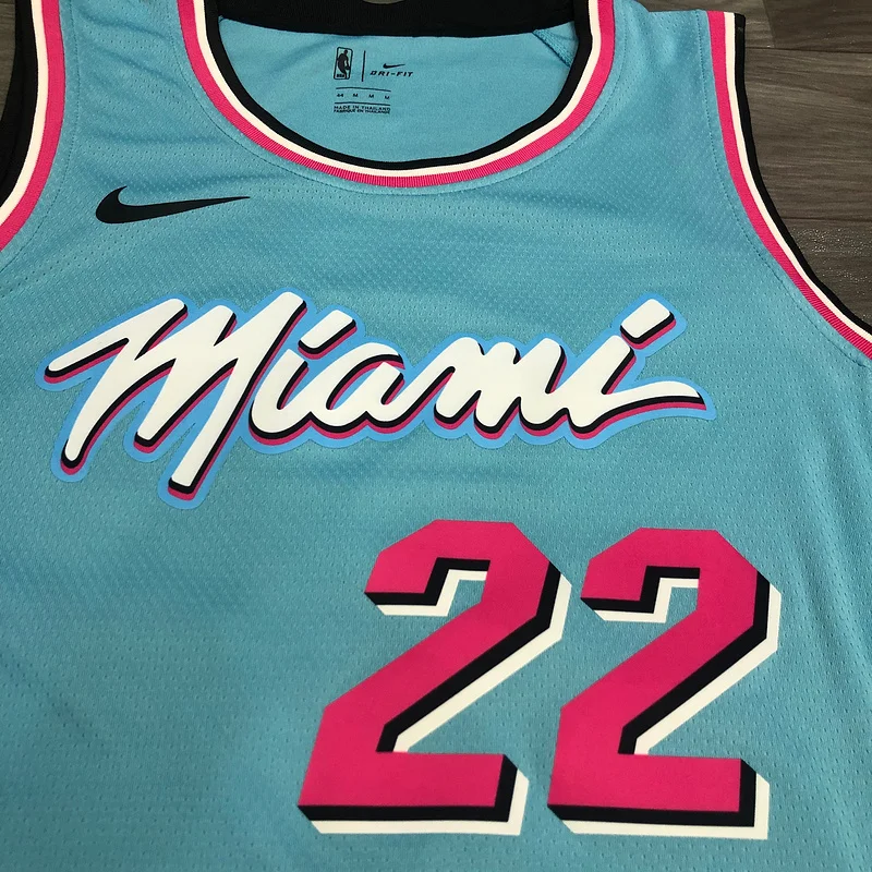 NBA Miami Heat basketball jersey round neck #22 BUTLER