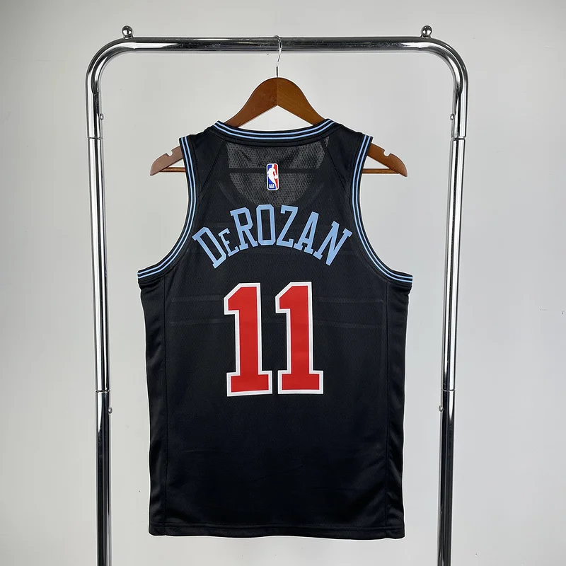 2019 Season NBA Chicago Bulls Basketball jersey City version #11 DeROZAN