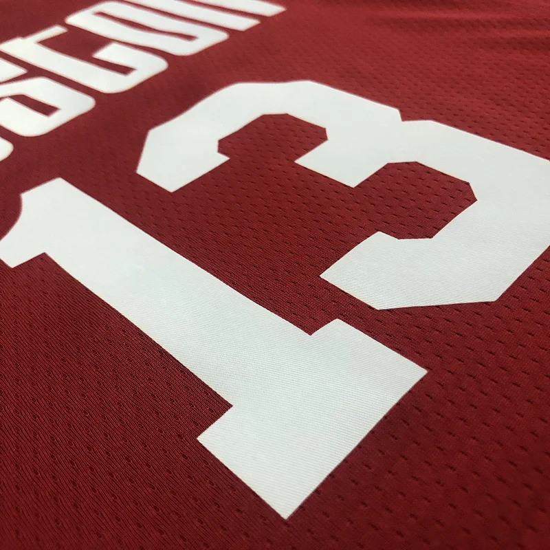 Houston Rockets Basketball Jersey Retro 红 #13 HARDEN