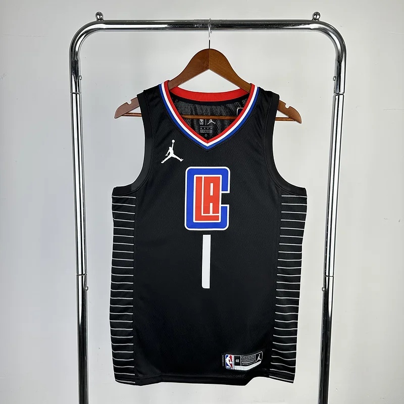 2021 Season  NBA Los Angeles Clippers Basketball jersey    trapeze  limited   #1    HARDEN