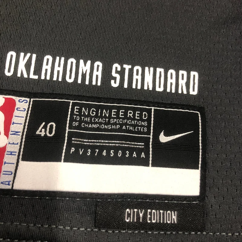 2023 NBA Oklahoma City Thunder Basketball Jersey city version #2 GILGEOUS ALEXANDER