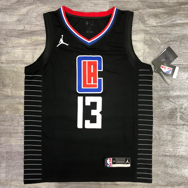 2021 Season NBA Los Angeles Clippers Basketball jersey Jordan  theme  limited  city version  #13   GEORGE