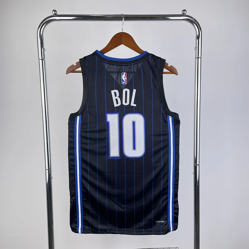 2023 Orlando Magic Basketball Jersey Black stripe #10 BOL