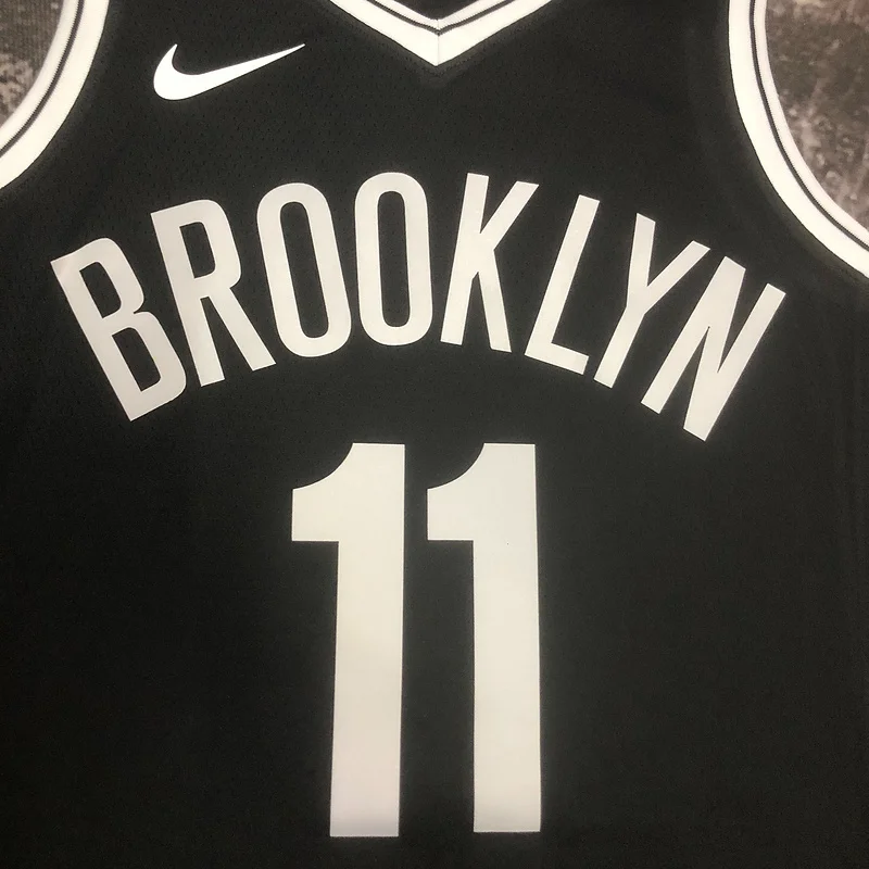 2023 Season Brooklyn Nets Basketball jersey Black #11 IRVING