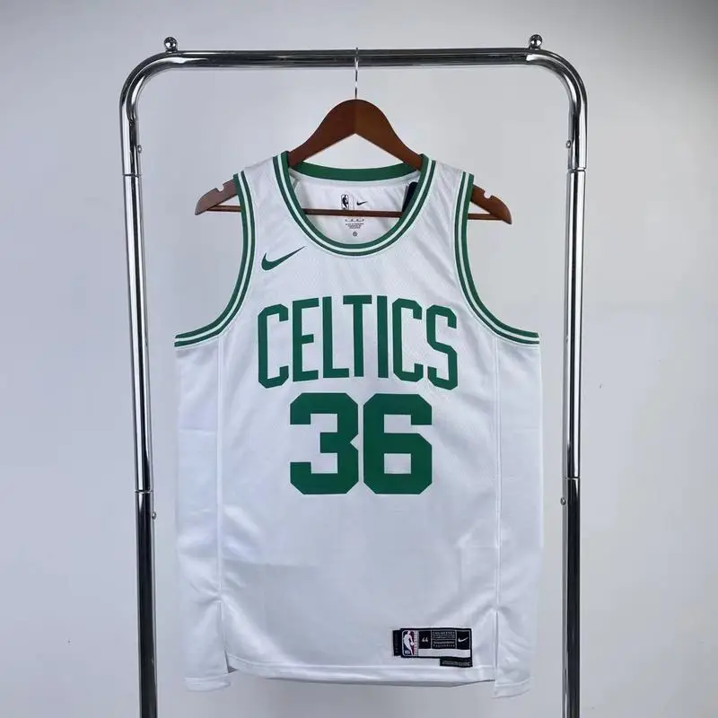 2023 Season NBA Boston Celtics Basketball Jersey White #36 SMART