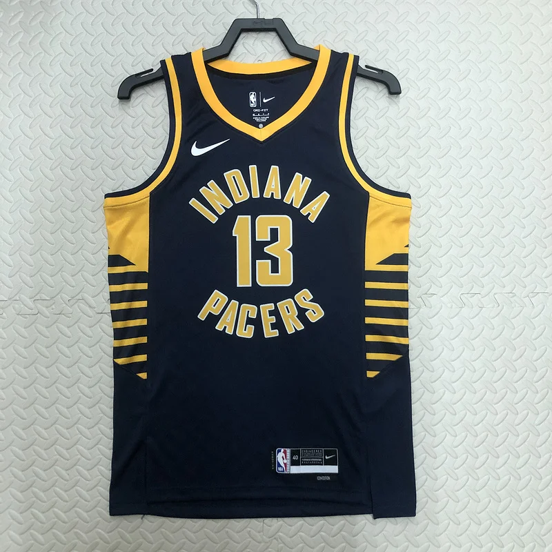 2023 Indiana Pacers Basketball Jersey Aawy #13 GEORGE