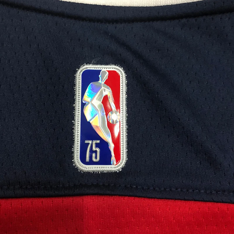 75th anniversary Washington Wizards Basketball Jersey Red #6 HARRELL