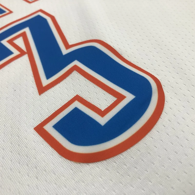 NBA Oklahoma City Thunder Basketball Jersey White #3 PAUL