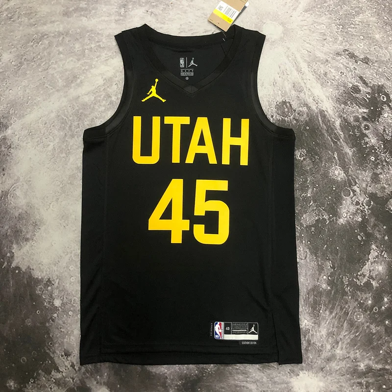 2023 Utah Jazz Basketball Jersey Jordan limited #45 MITCHELL