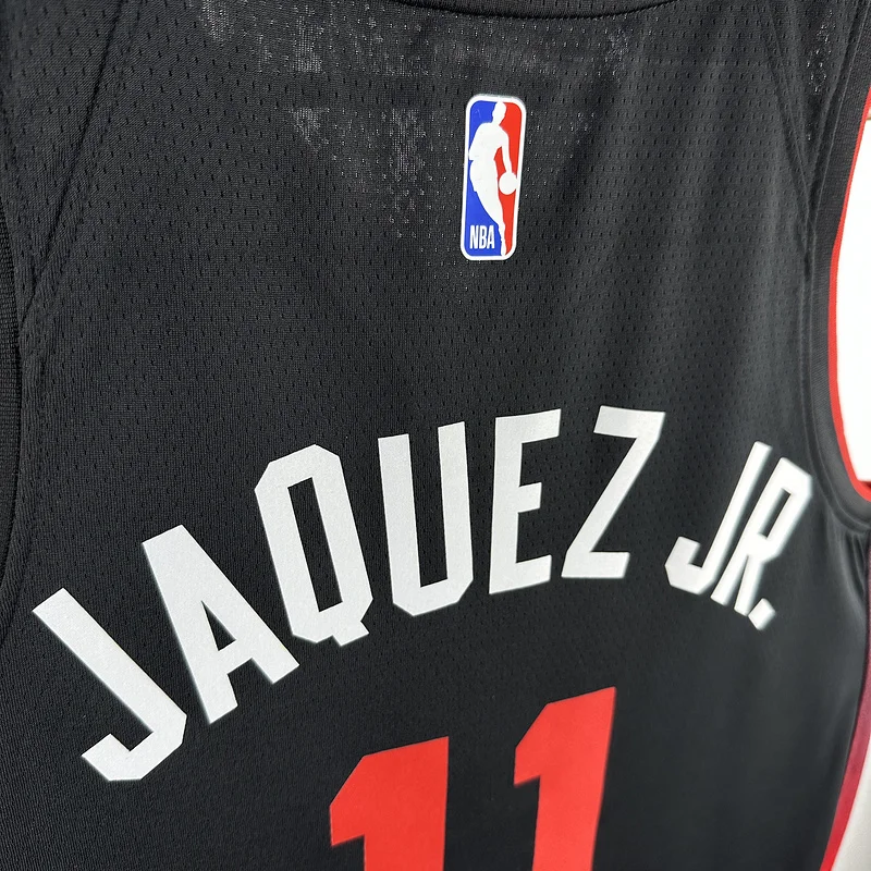 2024 Season NBA Miami Heat basketball jersey city version #11  JAQUEZ JR