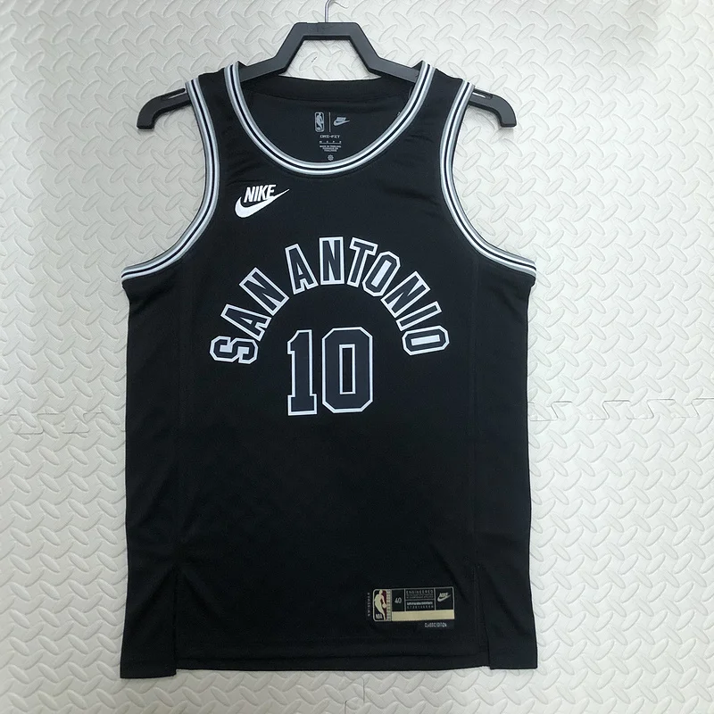 2023 San Antonio Spurs Basketball Jersey Retro #10 DeROZAN