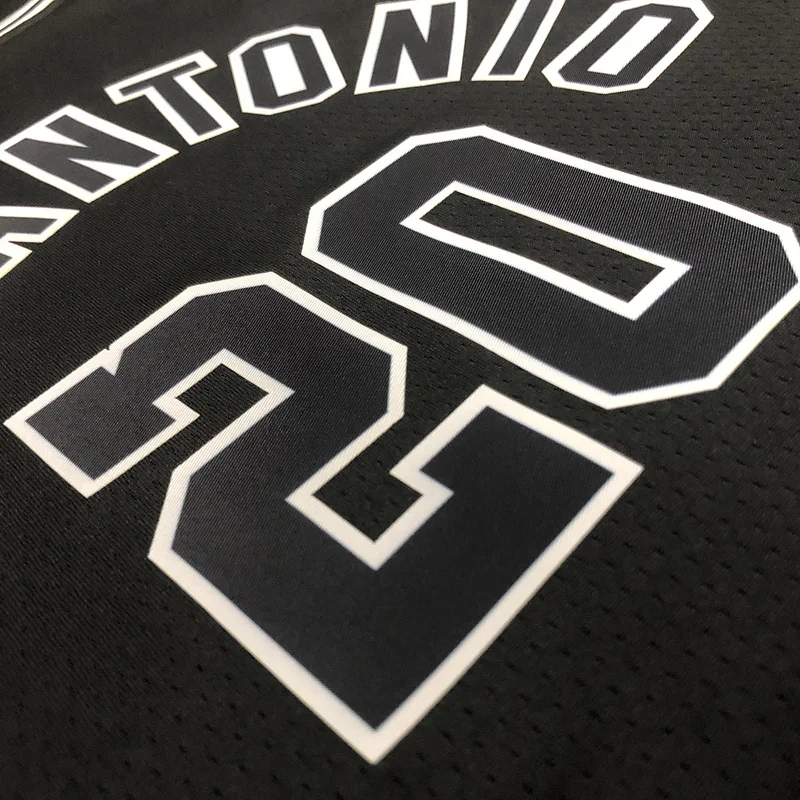 2023 San Antonio Spurs Basketball Jersey Retro #20 GINOBILI