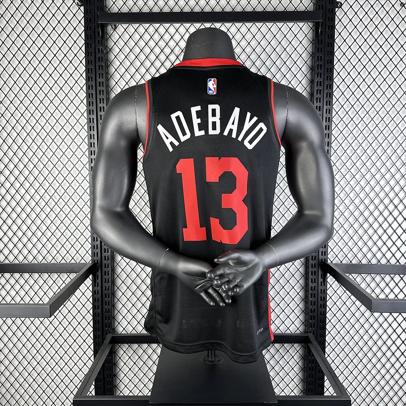 2024 Season NBA Miami Heat basketball jersey city version #13 ADEBAYO