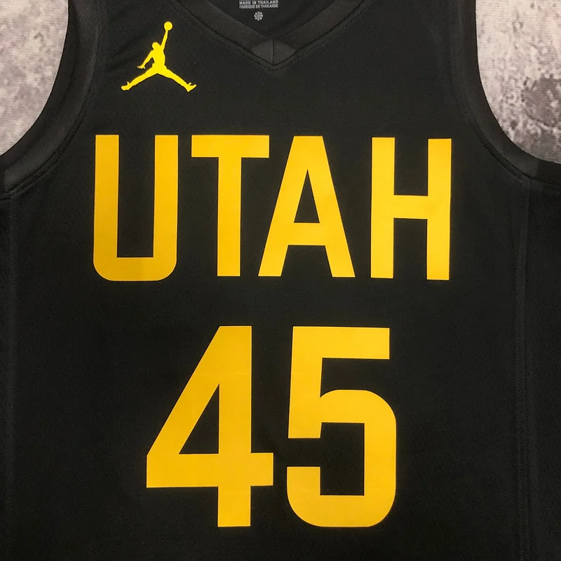 2023 Utah Jazz Basketball Jersey Jordan limited #45 MITCHELL