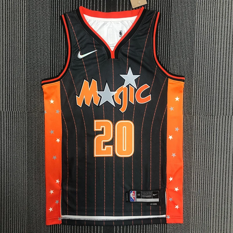 2022 Orlando Magic Basketball Jersey city version #20 FULTZ