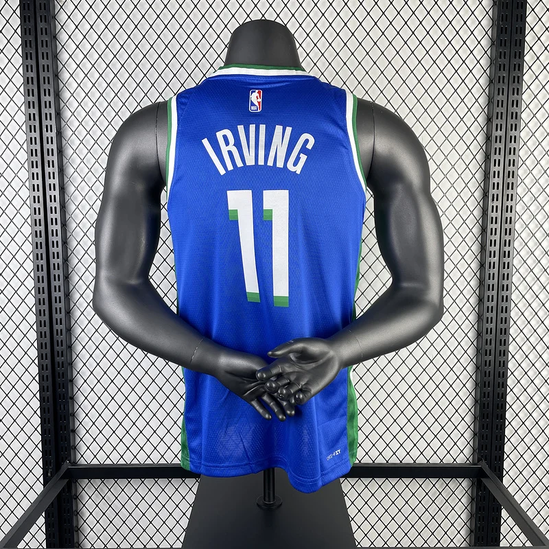 2023 Season NBA Dallas Mavericks basketball jersey city version #11 IRVING