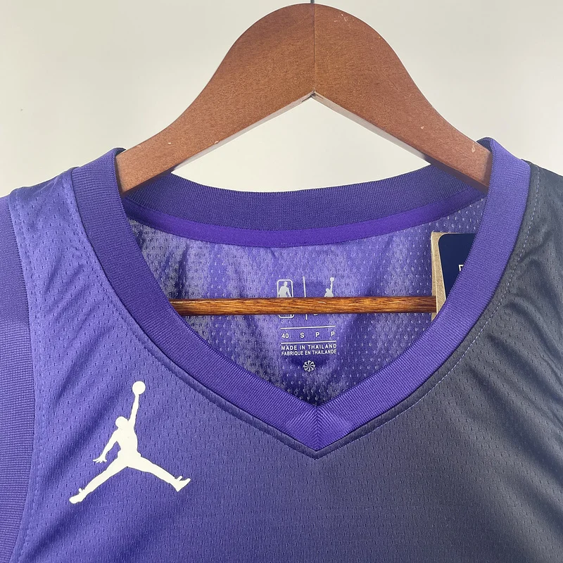 2024 Sacramento Kings Basketball Jersey trapeze limited #0 MONK