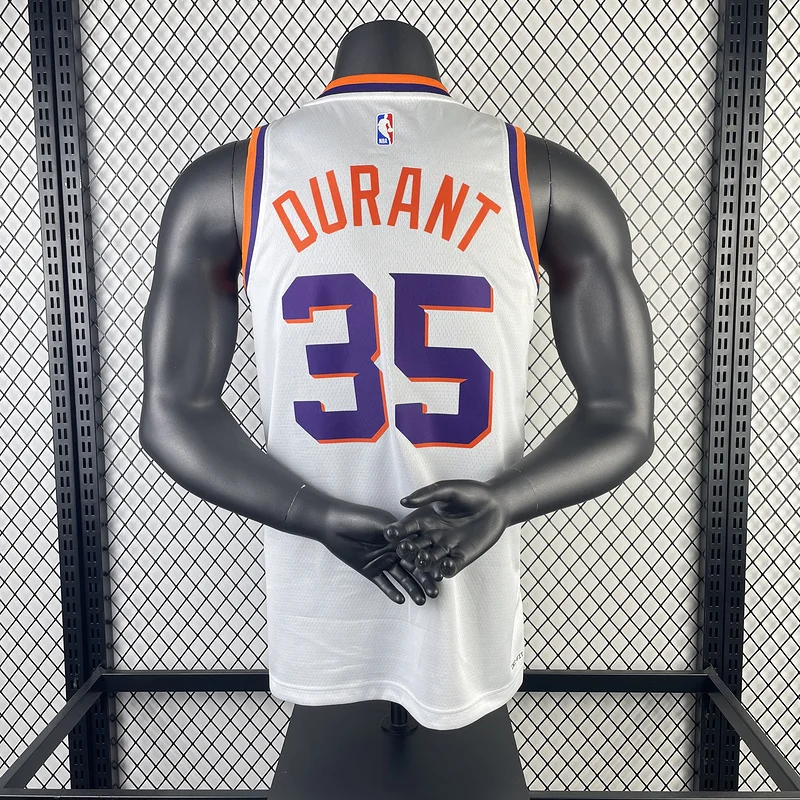 2024 Season NBA Phoenix Suns Basketball jersey Home White #35 DURANT