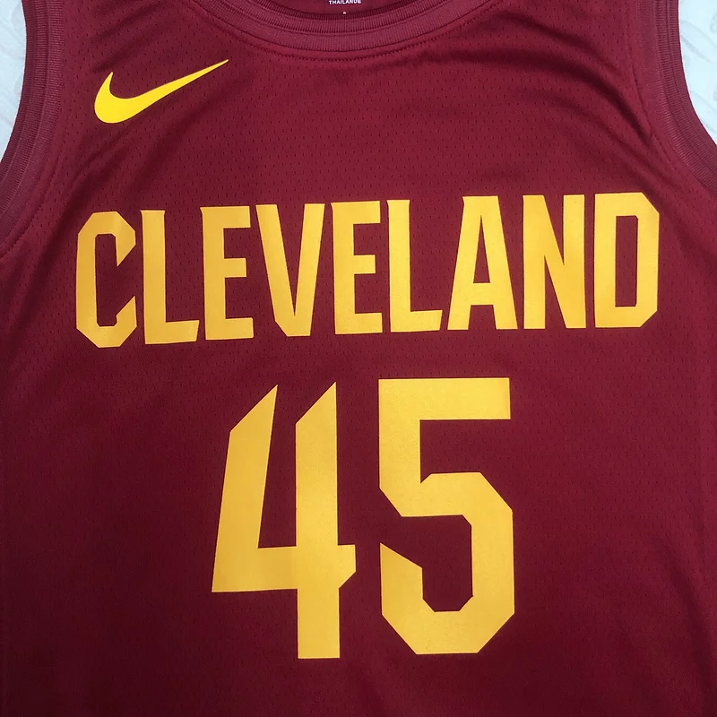 2023 Cleveland Cavaliers Basketball Jersey Aawy #45 MITCHELL