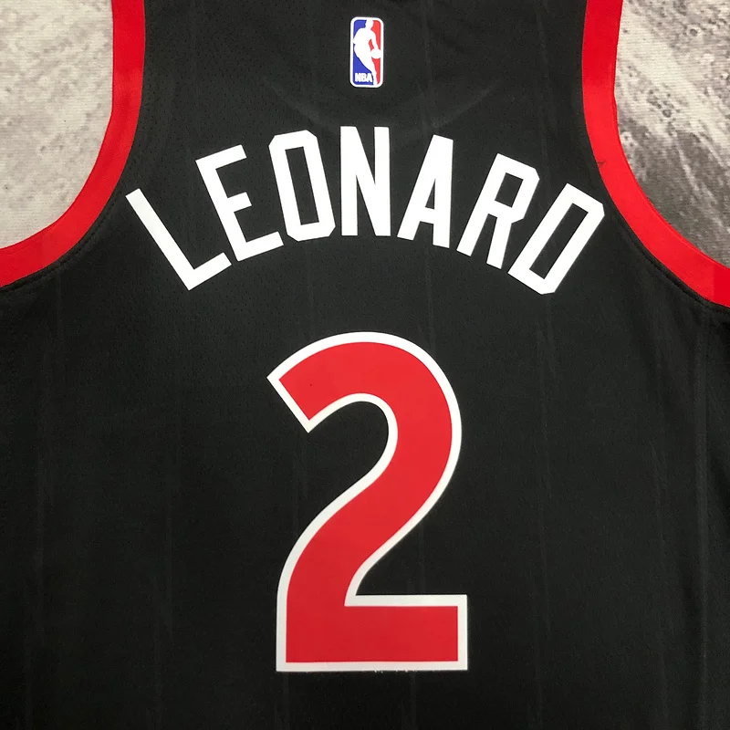 2023 NBA Toronto Raptors Basketball Jersey trapeze limited #2 LEONARD