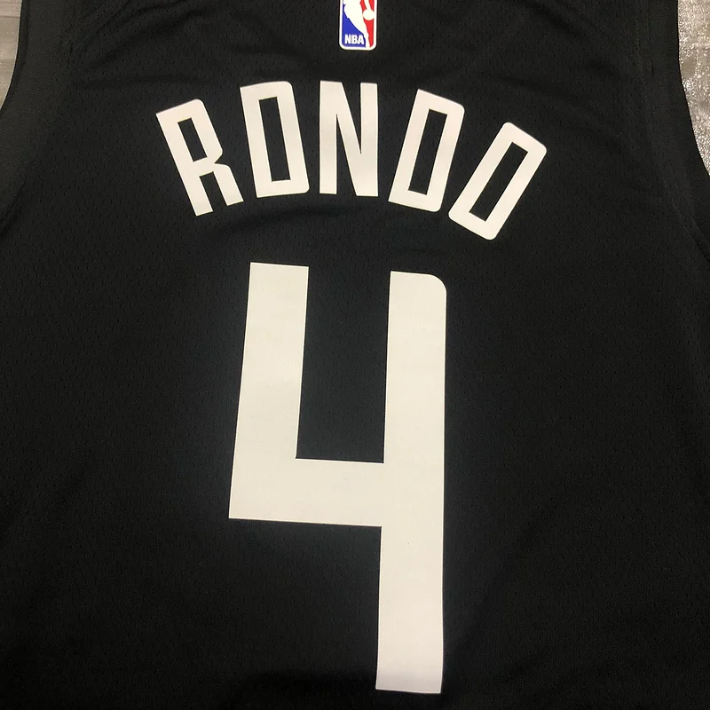 2021 Season NBA Los Angeles Clippers Basketball jersey  Jordan  theme  limited  city version   #4   RONDO