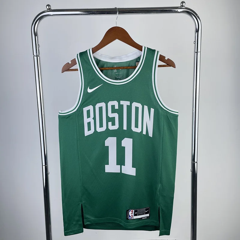 2023 Season NBA Boston Celtics Basketball Jersey Green #11 IRVING