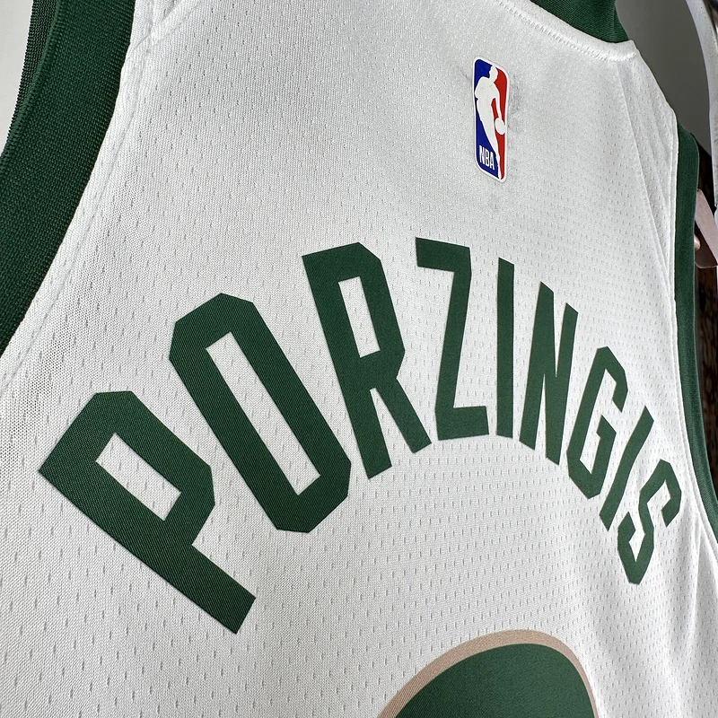 2024 Season NBA Boston Celtics Basketball Jersey city version #8 PORZINGIS