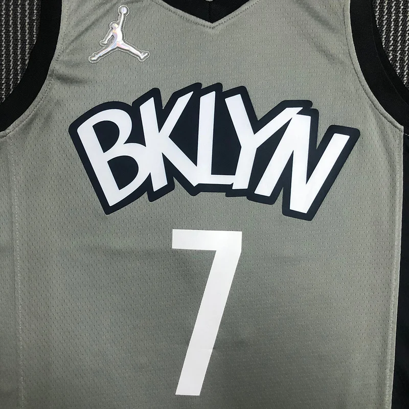 75th anniversary Brooklyn Nets Basketball jersey Flyer style limited #7 DURANT