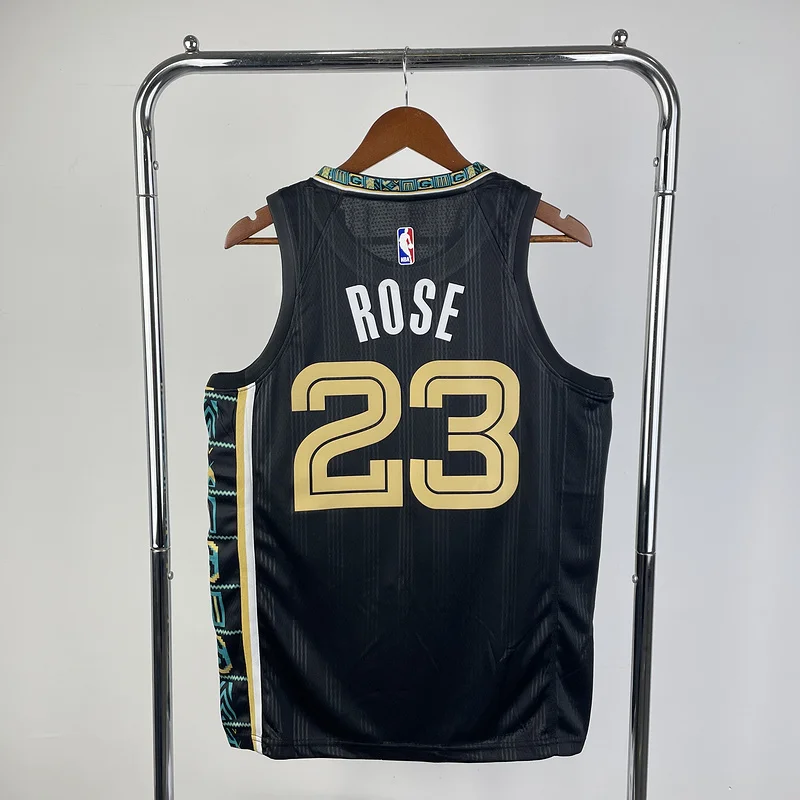 2021 Season NBA Memphis Grizzlies Basketball Jersey city version #23 ROSE