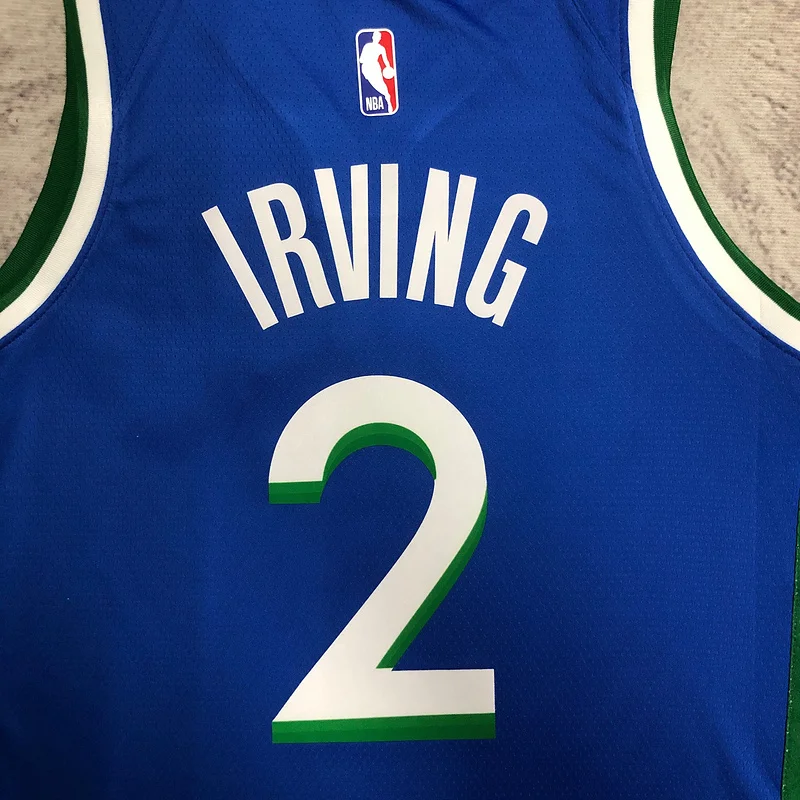 2023 Season NBA Dallas Mavericks basketball jersey city version #2 IRVING