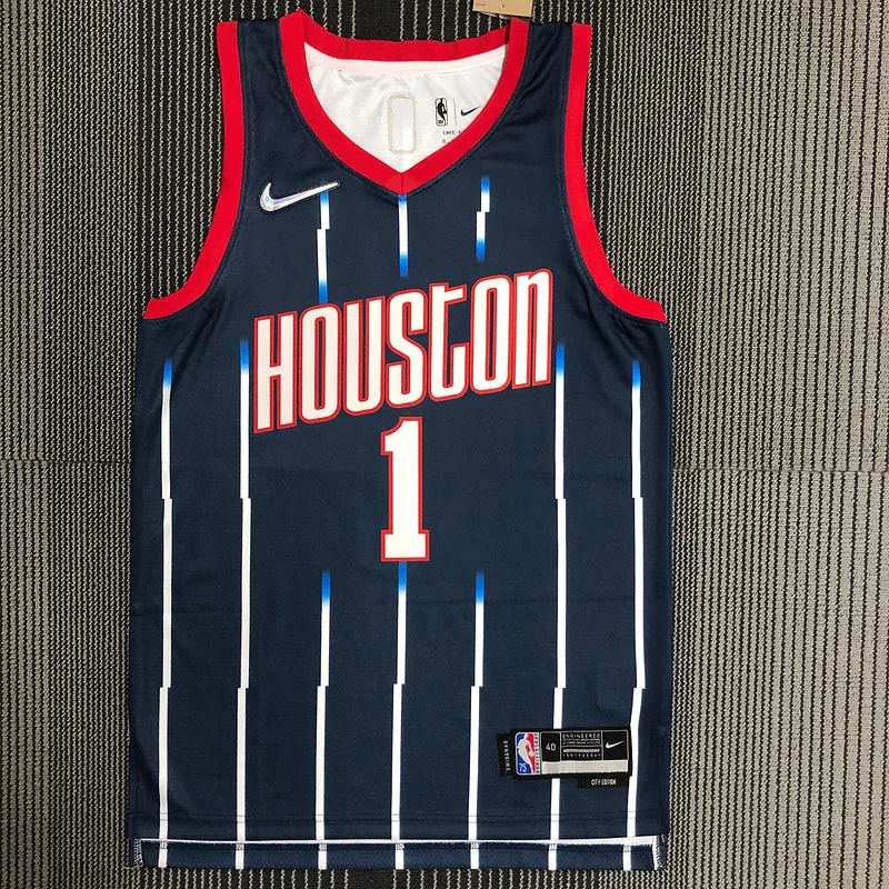 2022 Houston Rockets Basketball Jersey city version #1 McGRADY