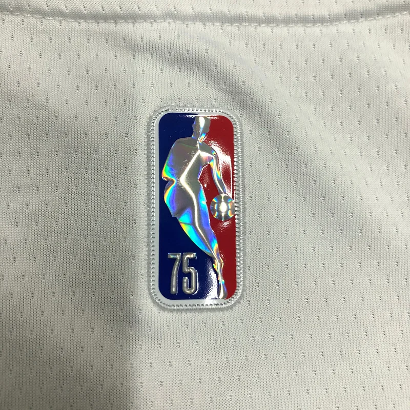 75th anniversary Sacramento Kings Basketball Jersey White #5 FOX