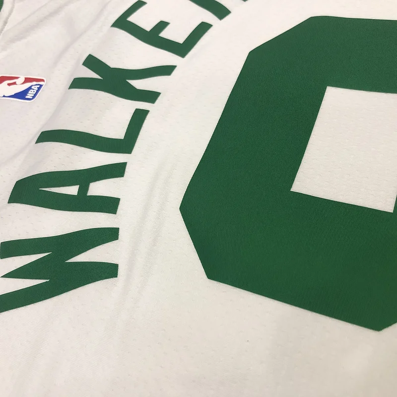 NBA Boston Celtics Basketball Jersey Retro White #8 WALKER