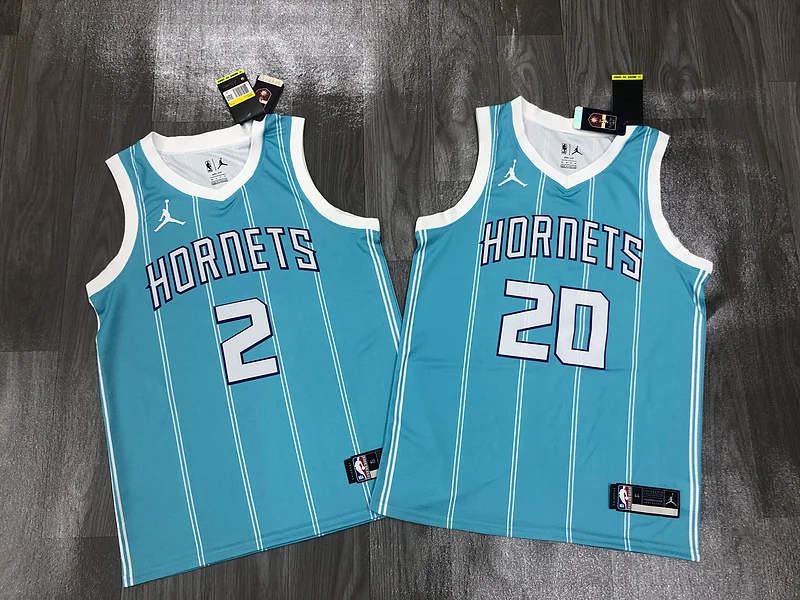 2020 Charlotte Hornets Basketball Jersey   Blue  #20  HAYWARD