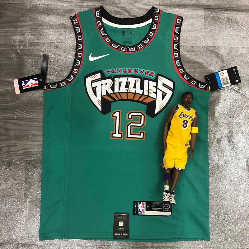 NBA Memphis Grizzlies Basketball Jersey Green #12 MORANT