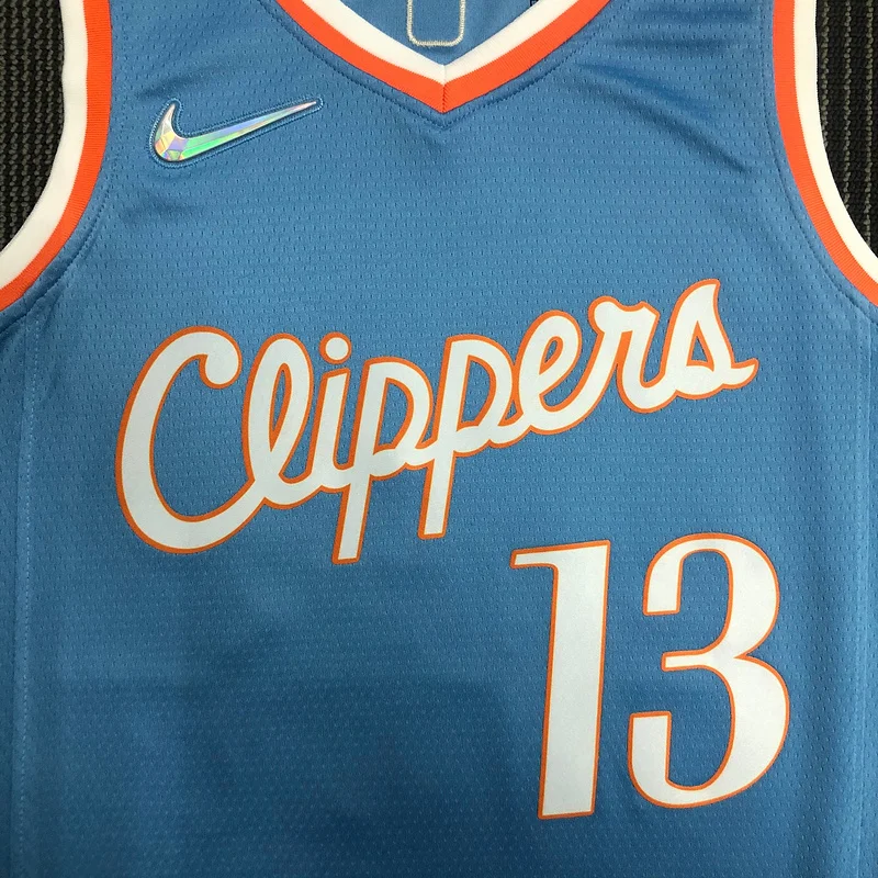 2022 Season NBA Los Angeles Clippers Basketball jersey   city version  #13   GEORGE