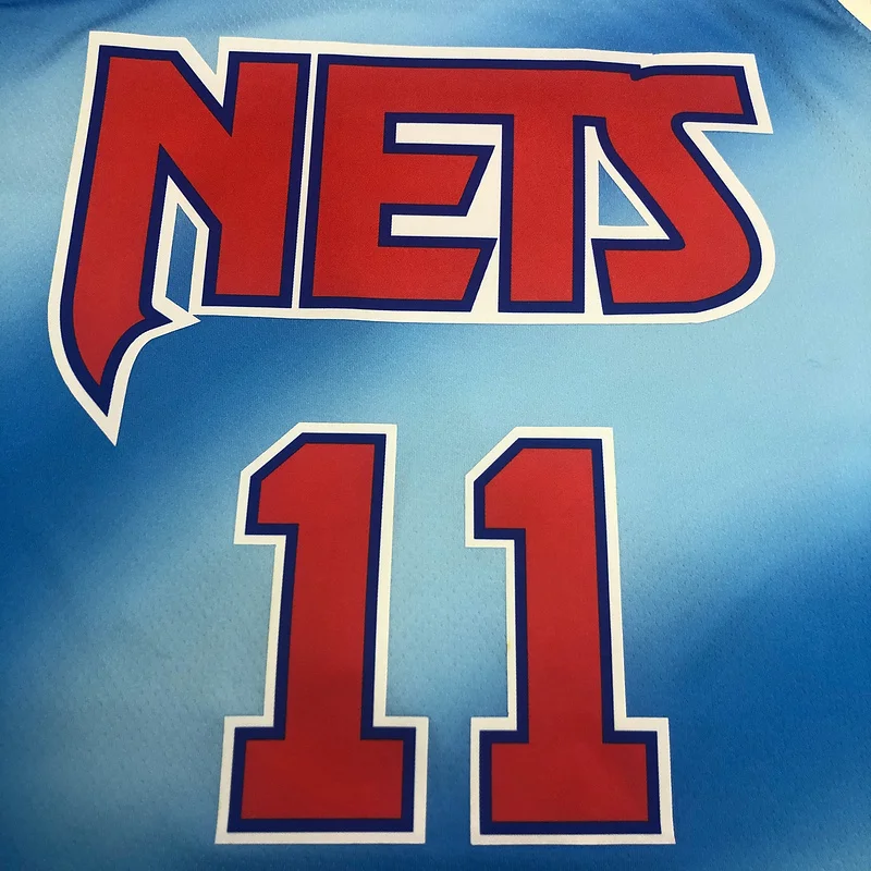 2021 Season Brooklyn Nets Basketball jersey Retro limited Blue #11 IRVING