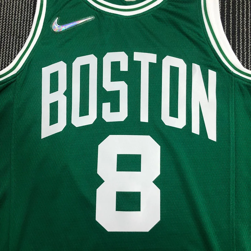 75th anniversary NBA Boston Celtics Basketball Jersey Green #8 WALKER