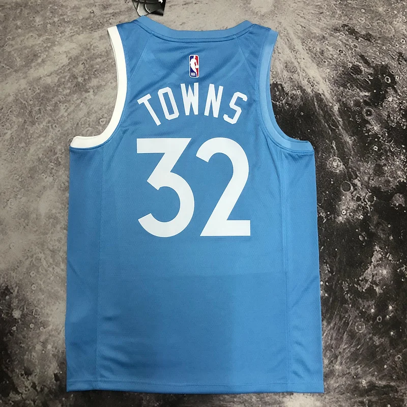 Minnesota Timberwolves Basketball Jersey #1 EDWARDS