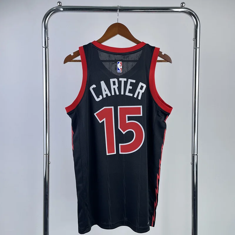 2023 NBA Toronto Raptors Basketball Jersey trapeze limited #15 CARTER