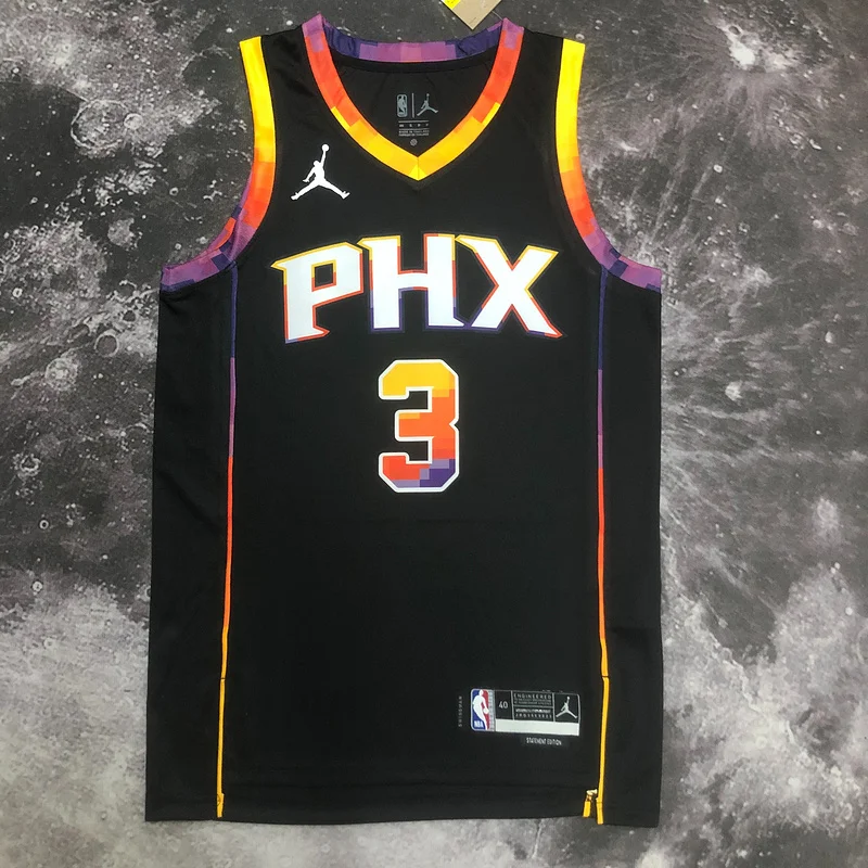 2023 Season NBA Phoenix Suns Basketball jersey trapeze limited #3 PAUL