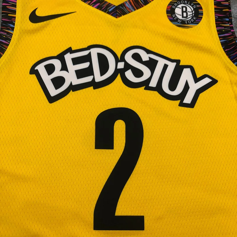 Brooklyn Nets Basketball jersey Commemorative Edition Yellow Camouflage #2 GRIFFIN