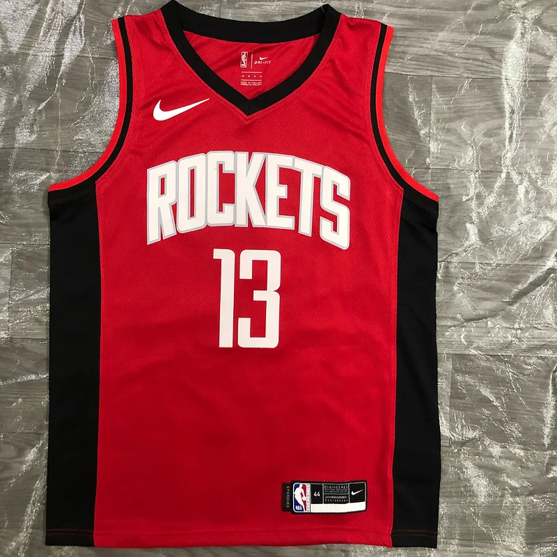 2021 Houston Rockets Basketball Jersey Red #13 HARDEN