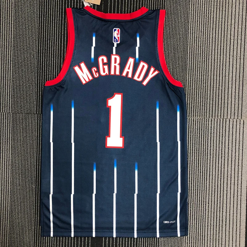 2022 Houston Rockets Basketball Jersey city version #1 McGRADY