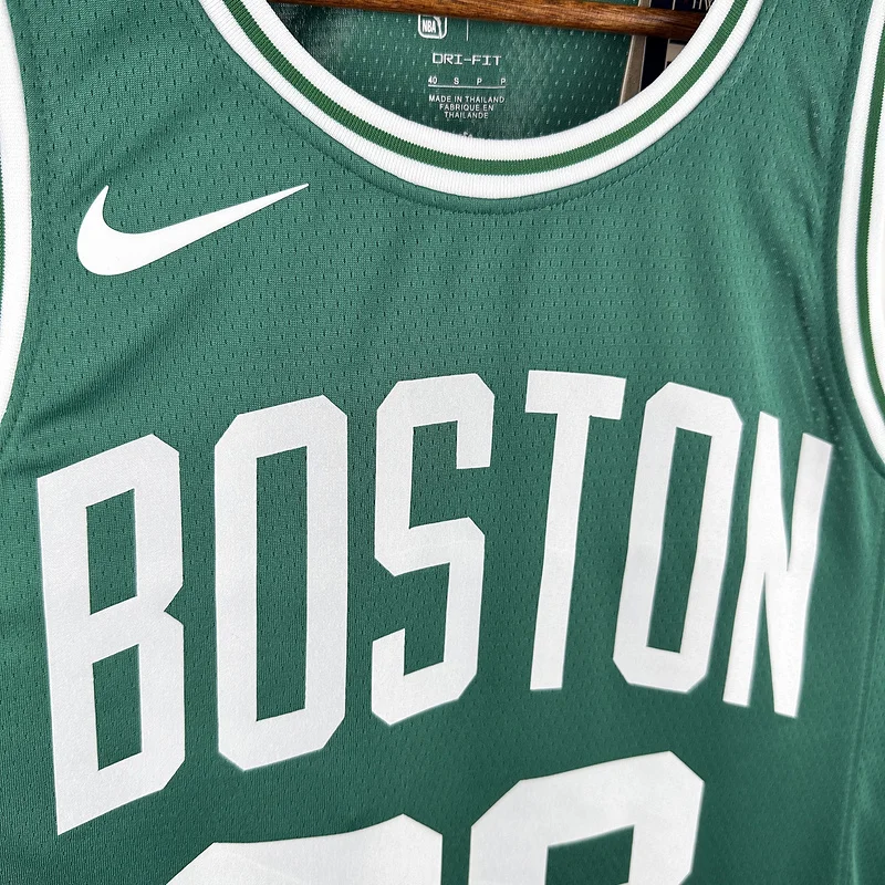 NBA Boston Celtics Basketball Jersey Green Away #88 QUETA