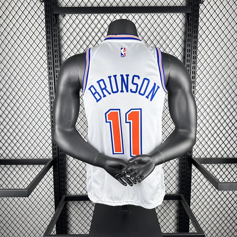 2019 New York Knicks Basketball Jersey limited #11 BRUNSON